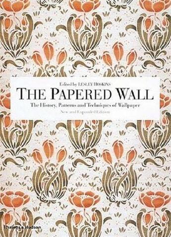 Couverture du livre « The papered wall (paperback) » de Hoskins Lesley aux éditions Thames & Hudson