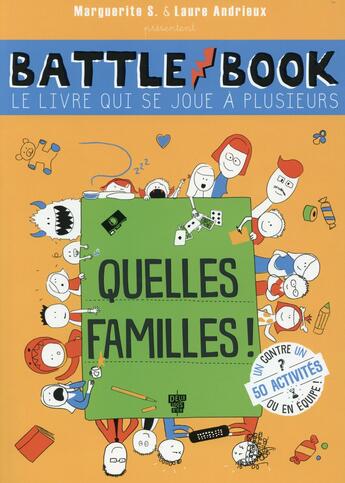 Couverture du livre « Le battle book ; enfants vs parents » de  aux éditions Deux Coqs D'or