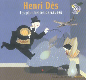 Couverture du livre « Les plus belles berceuses ; livre-cd » de Henri Des aux éditions Gallimard-jeunesse