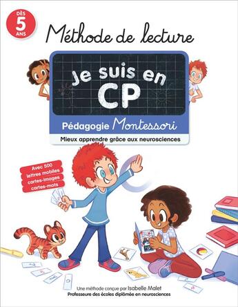 Couverture du livre « Methode de lecture - mieux apprendre grace aux neurosciences » de Malet/Ristord aux éditions Pere Castor