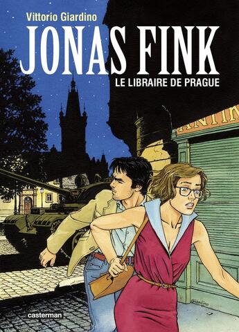 Couverture du livre « Jonas Fink Tome 2 : le libraire de Prague » de Vittorio Giardino aux éditions Casterman