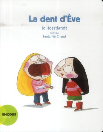 Couverture du livre « La dent d'Eve » de Benjamin Chaud et Jo Hoestlandt aux éditions Actes Sud Jeunesse