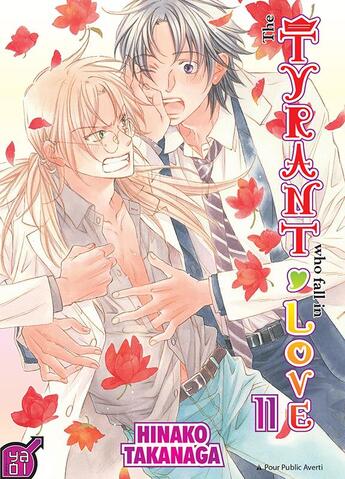 Couverture du livre « The tyrant who fall in love Tome 11 » de Hinako Takanaga aux éditions Taifu Comics