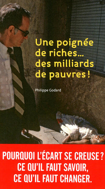 Couverture du livre « Une poignée de riches, des milliers de pauvres » de Philippe Godard aux éditions Nathan