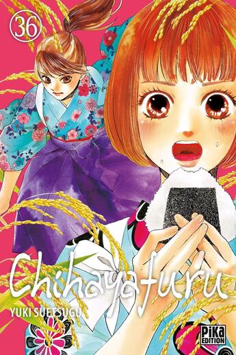 Couverture du livre « Chihayafuru Tome 36 » de Yuki Suetsugu aux éditions Pika