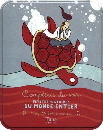 Couverture du livre « Petites histoires du monde entier comptines du soir » de Lemoine/Ryu aux éditions Tana