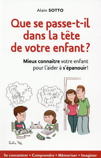 Couverture du livre « Que se passe-t-il dans la tête de votre enfant ? » de Alain Sotto aux éditions Ixelles