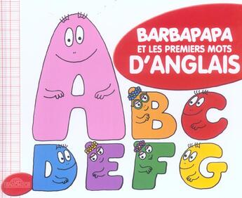 Couverture du livre « Barbapapa Et Les Premiers Mots D'Anglais » de Taylor Talus et Annette Tison aux éditions Les Livres Du Dragon D'or