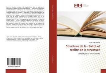 Couverture du livre « Structure de la realite et realite de la structure » de D'Hardemare Adrien aux éditions Editions Universitaires Europeennes