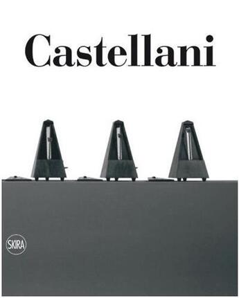 Couverture du livre « Enrico Castellani ; catalogo ragionato 1955-2005 ; coffret 2 volumes » de Enrico Castellani aux éditions Skira