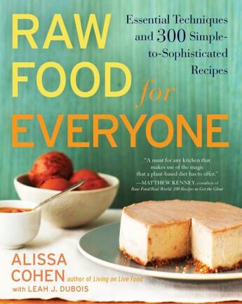 Couverture du livre « Raw Food for Everyone » de Dubois Leah J aux éditions Penguin Group Us