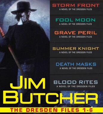 Couverture du livre « The Dresden Files Collection 1-6 » de Jim Butcher aux éditions Penguin Group Us