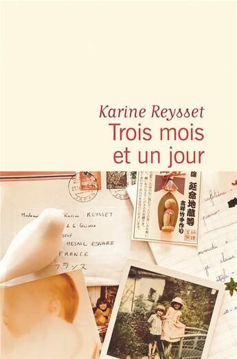 Couverture du livre « Trois mois et un jour » de Karine Reysset aux éditions Flammarion