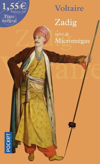 Couverture du livre « Zadig ; Micromégas » de Voltaire aux éditions Pocket