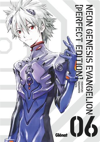 Couverture du livre « Evangelion ; neon genesis - perfect edtiion Tome 6 » de Yoshiyuki Sadamoto aux éditions Glenat