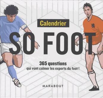 Couverture du livre « Éphéméride so foot (édition 2019) » de  aux éditions Marabout