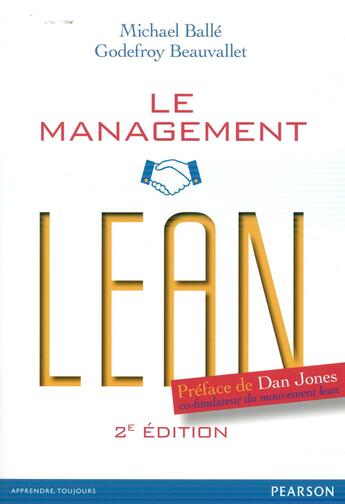 Couverture du livre « Le management lean 2e edition » de Balle/Beauvallet aux éditions Pearson