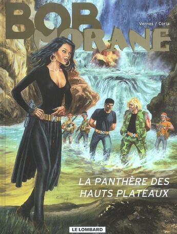 Couverture du livre « Bob Morane T.39 ; la panthère des hauts plateaux » de Coria et Vernes aux éditions Lombard