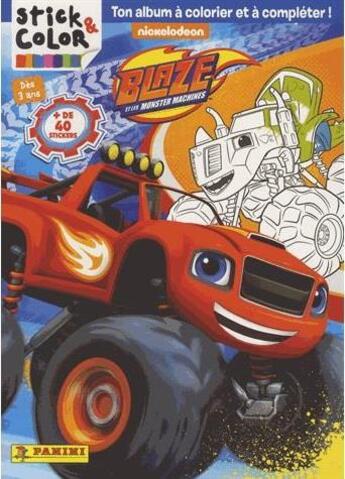 Couverture du livre « Stick & Color Blaze » de  aux éditions Panini