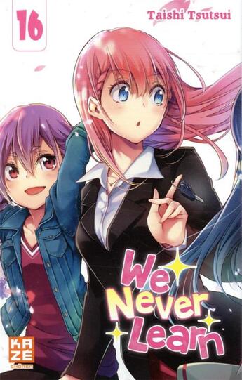 Couverture du livre « We never learn Tome 16 » de Taishi Tsutsui aux éditions Crunchyroll