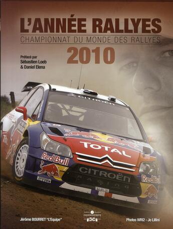 Couverture du livre « L'année rallyes (édition 2010) » de Collectf aux éditions Chronosports