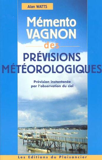 Couverture du livre « Memento Prevision Meteorologique » de  aux éditions Vagnon
