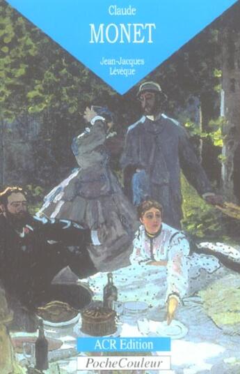 Couverture du livre « Claude Monet » de Jean-Jacques Leveque aux éditions Acr