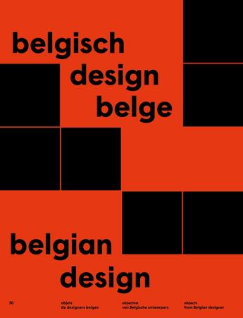 Couverture du livre « Belgisch design belge ; belgian design » de Dauteurs Collectif aux éditions Cfc