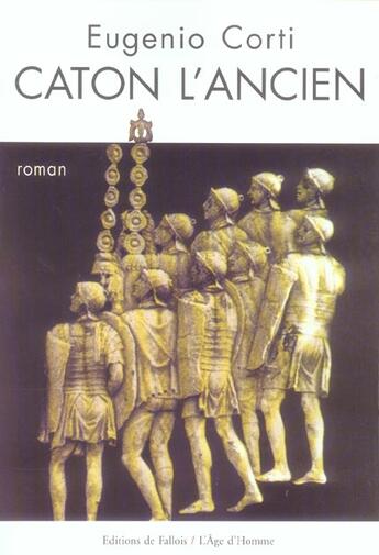 Couverture du livre « Caton l'ancien » de Corti-E aux éditions Fallois