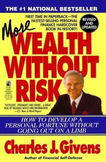 Couverture du livre « More Wealth Without Risk » de Givens Charles J aux éditions Pocket Books