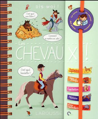 Couverture du livre « Dis-moi ? les chevaux » de Emilie Gillet aux éditions Larousse