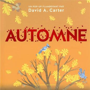 Couverture du livre « Automne » de David A. Carter aux éditions Gallimard-jeunesse