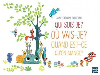 Couverture du livre « Qui suis-je ? ou vais-je ? quand est-ce qu'on mange ? » de Anne-Caroline Pandolfo aux éditions Talents Hauts