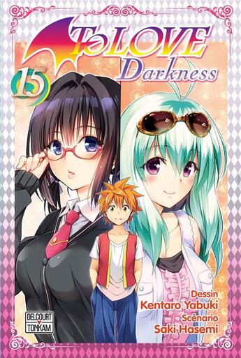 Couverture du livre « To love darkness Tome 15 » de Kentaro Yabuki et Saki Hasemi aux éditions Delcourt