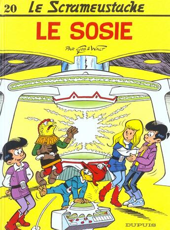 Couverture du livre « Le Scrameustache Tome 20 : le sosie » de Gos et Walt aux éditions Dupuis