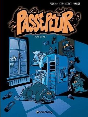 Couverture du livre « Passepeur t.1 ; momie en folie » de Marilou Addison aux éditions Boomerang Jeunesse