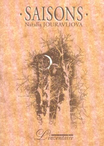 Couverture du livre « Saisons (russe-francais) » de Natalia Jouravliova aux éditions L'inventaire