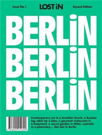 Couverture du livre « Lost in travel guide berlin » de Lost In aux éditions Lost In