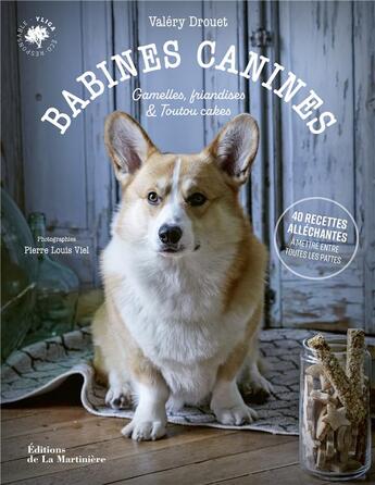 Couverture du livre « Babines canines : gamelles, friandises & toutou cakes (40 recettes alléchantes à mettre entre toutes les pattes) » de Pierre-Louis Viel et Valery Drouet aux éditions La Martiniere