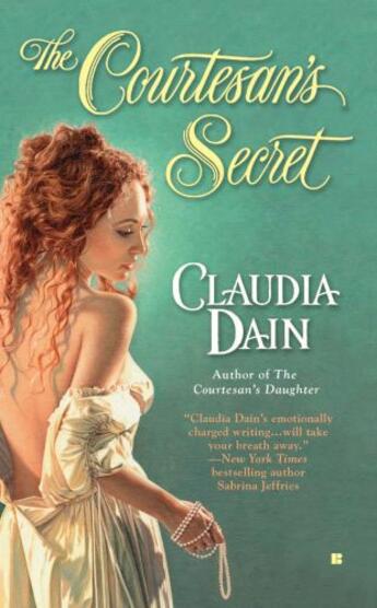 Couverture du livre « The Courtesan's Secret » de Dain Claudia aux éditions Penguin Group Us