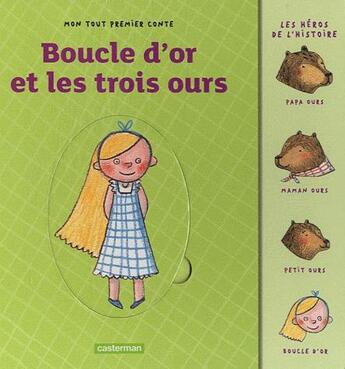 Couverture du livre « Boucle d'or et les trois ours » de Lallemand/Dubuc aux éditions Casterman