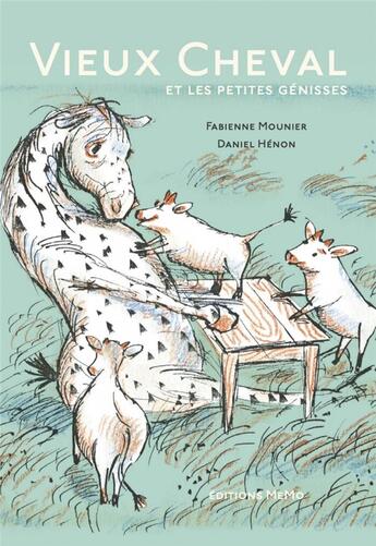 Couverture du livre « Vieux cheval » de Fabienne Mounier aux éditions Memo