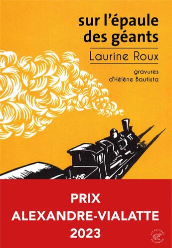 Couverture du livre « Sur l'épaule des géants » de Laurine Roux et Helene Bautista aux éditions Editions Du Sonneur
