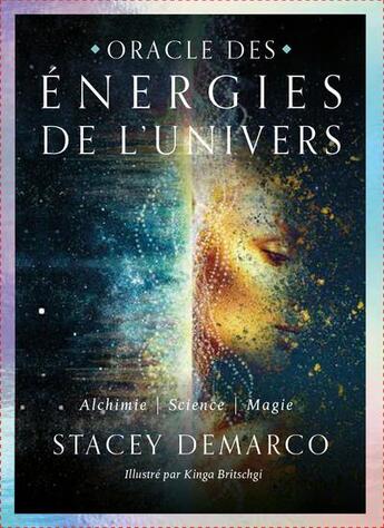 Couverture du livre « Oracle des énergies de l'univers » de Stacey Demarco et Kinga Britschgi aux éditions Vega