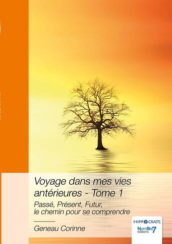 Couverture du livre « Voyage dans mes vies antérieures Tome 1 : Passé, présent, futur, le chemin pour se comprendre » de Corinne Geneau aux éditions Nombre 7