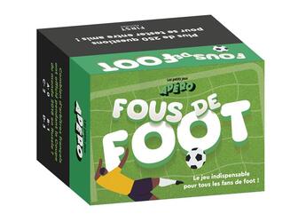 Couverture du livre « Fous de foot : jeu d'apéro (3e édition) » de Mickael Grall aux éditions First