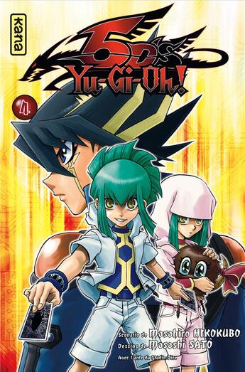 Couverture du livre « Yu-Gi-Oh ! 5 D's Tome 4 » de Masahiro Hikokubo et Masashi Sato aux éditions Kana