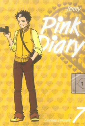 Couverture du livre « Pink diary Tome 7 » de Jenny aux éditions Delcourt