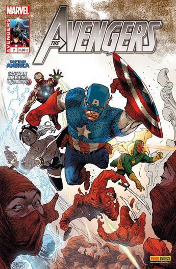 Couverture du livre « Avengers n.2 » de Bendis et Brubacker aux éditions Panini Comics Mag