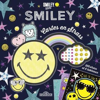 Couverture du livre « Smileyworld ; cartes en strass » de Eugenie Varone et Smileyworld aux éditions Les Livres Du Dragon D'or